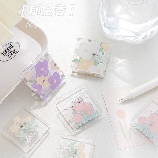 方形鬱金香夾🌷