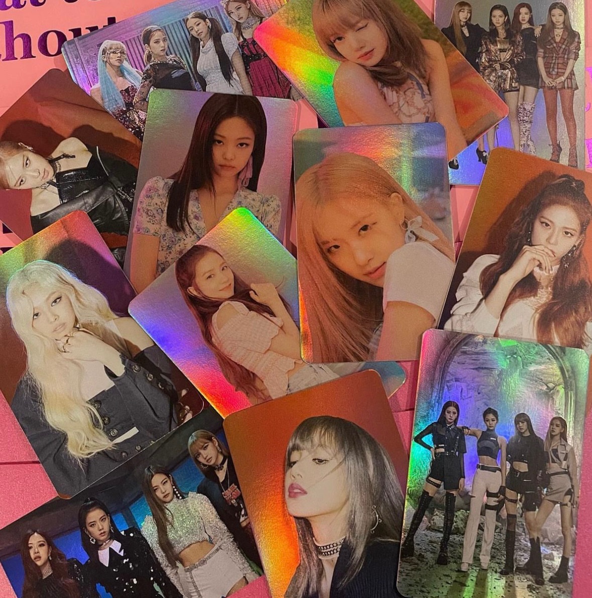Blackpink 聖誕小卡組合