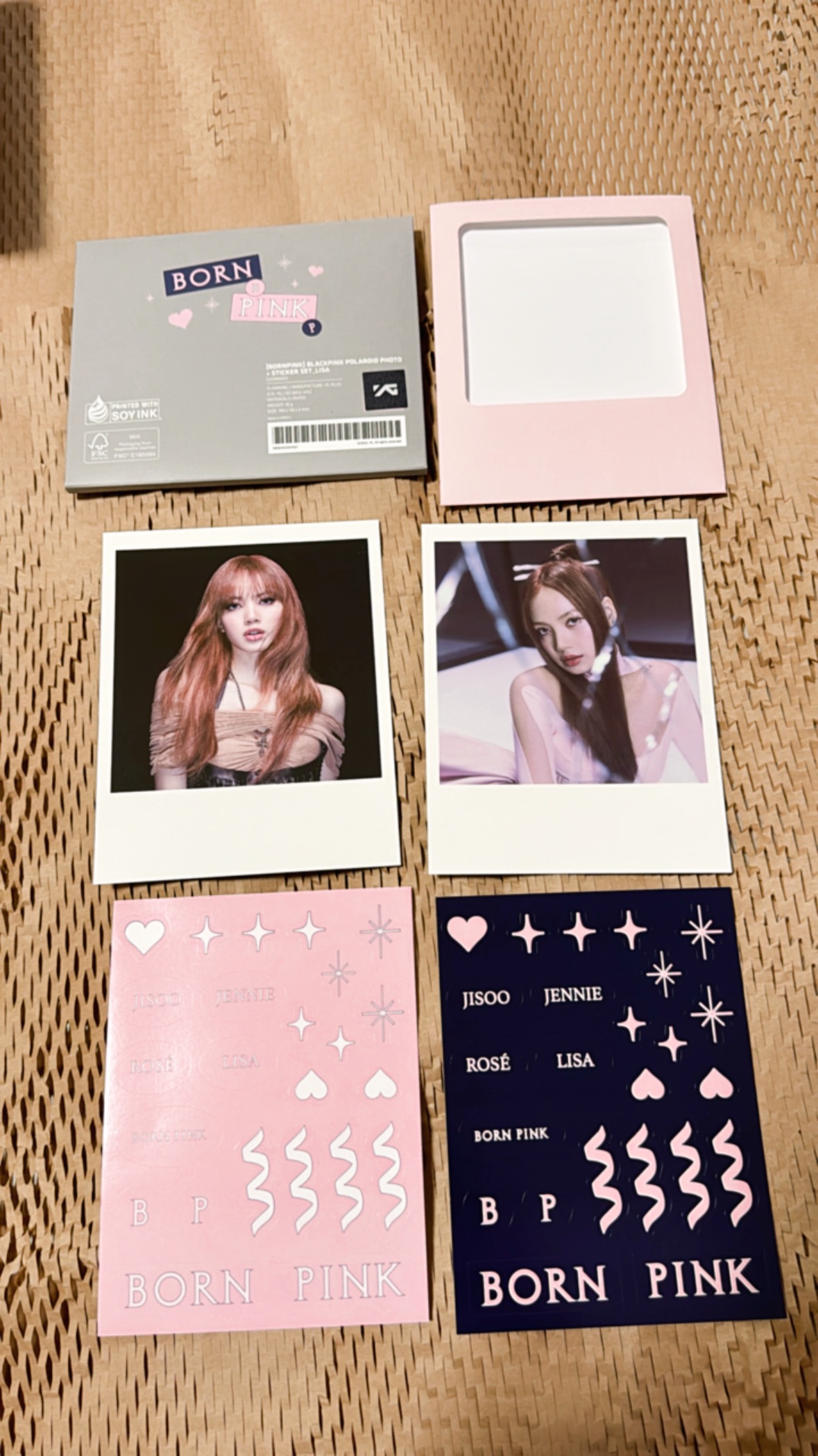 Born pink 拍立得裝飾組