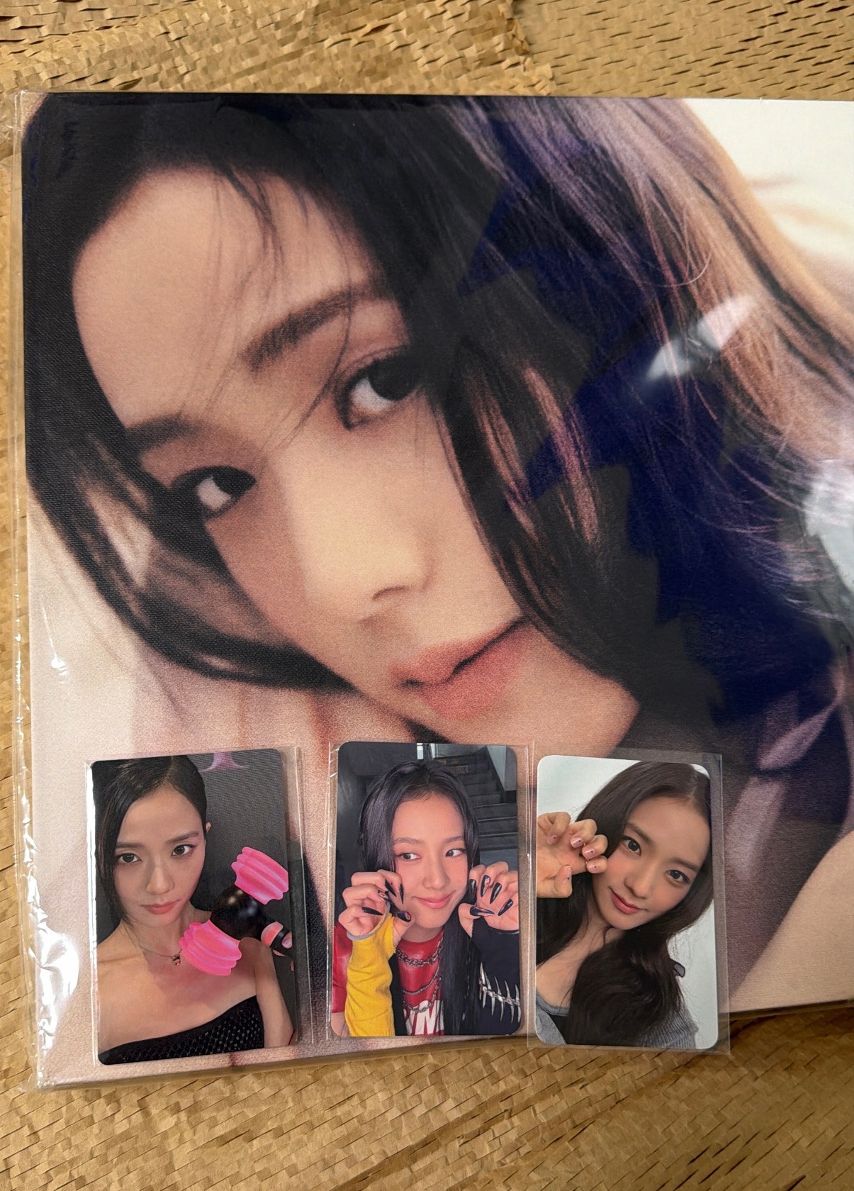 秀紫膠含圖片小卡