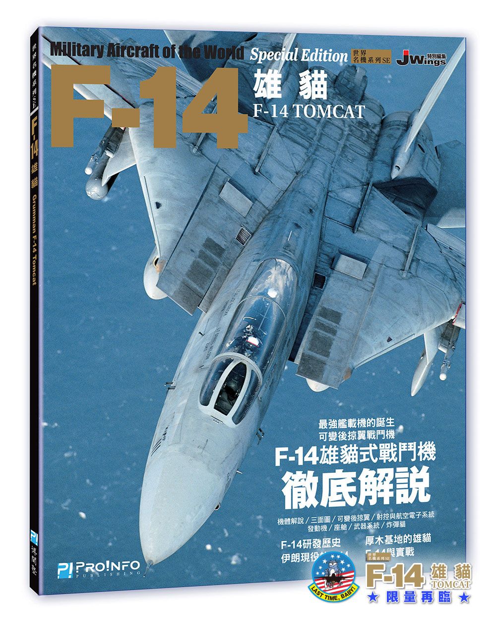 【博聞塾直營】世界名機系列─F-14雄貓式戰機【限量再版現貨】