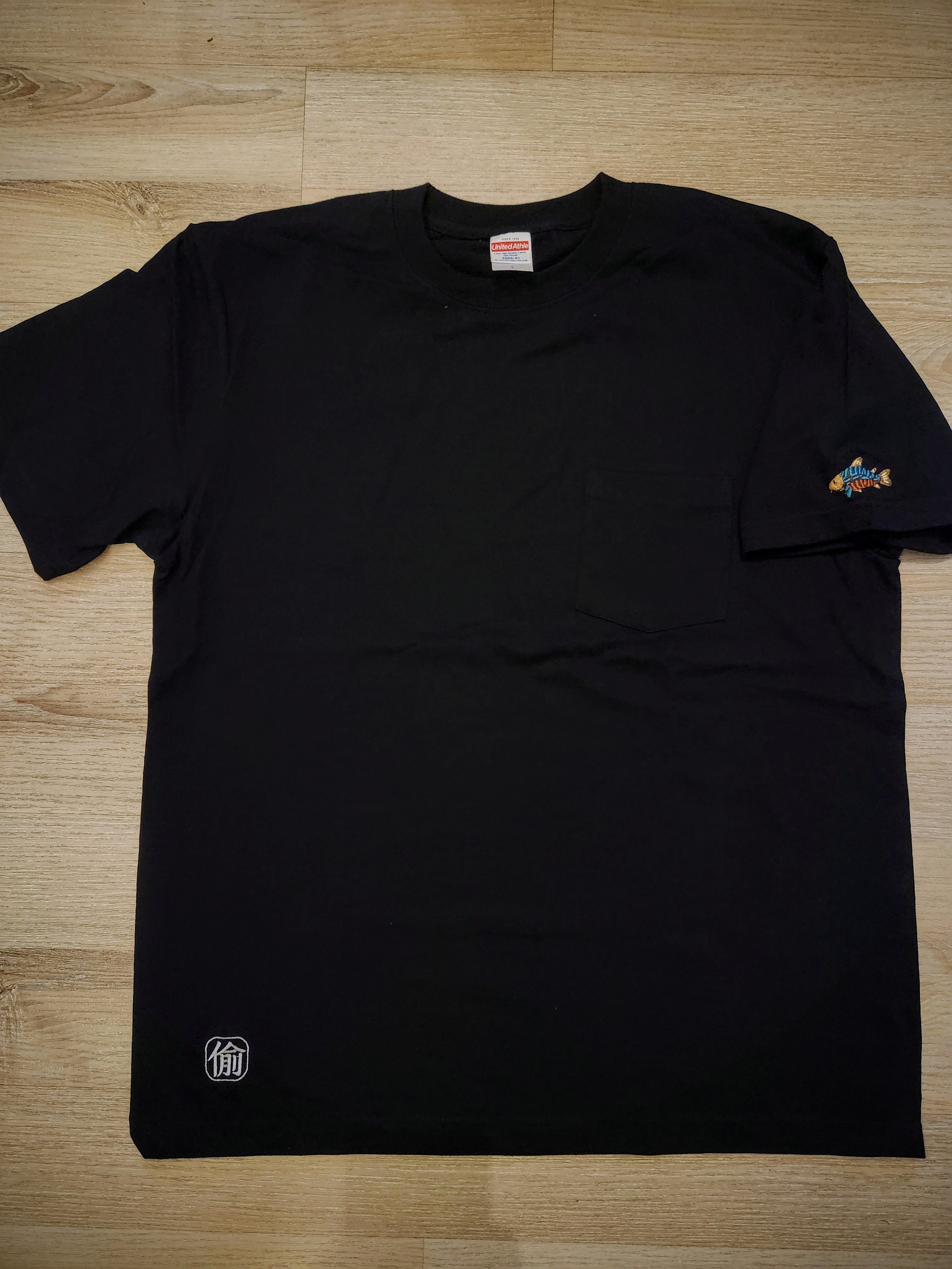 藍月鼠United Athle口袋素T