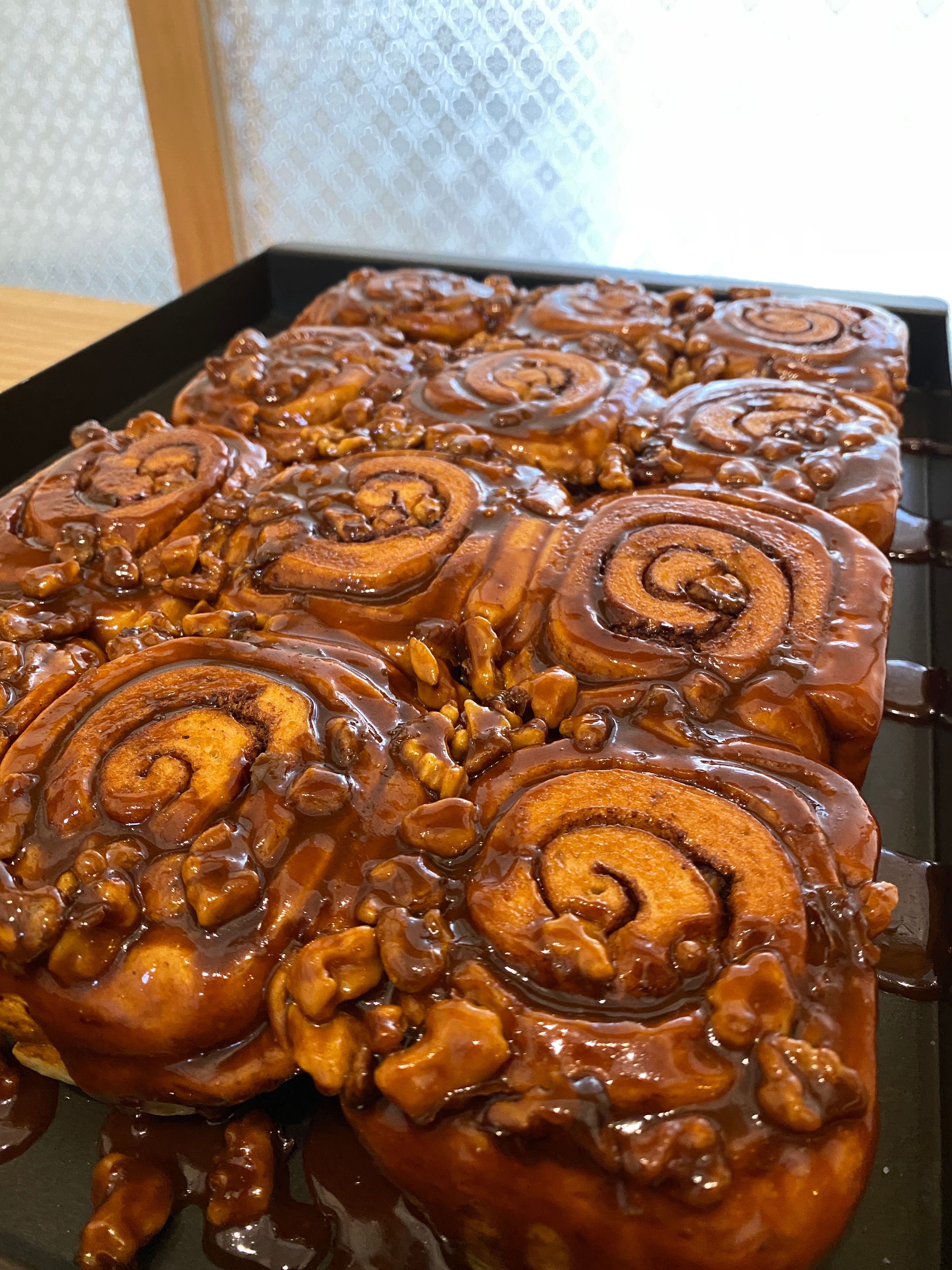 焦糖核桃肉桂捲