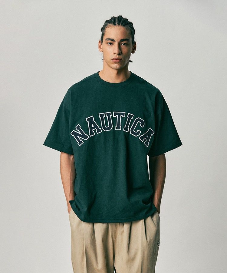 Nautica Arch Logo Tee