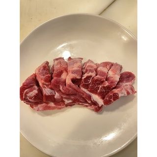 工學生鮮排骨類 梅花排300克48元 煮湯