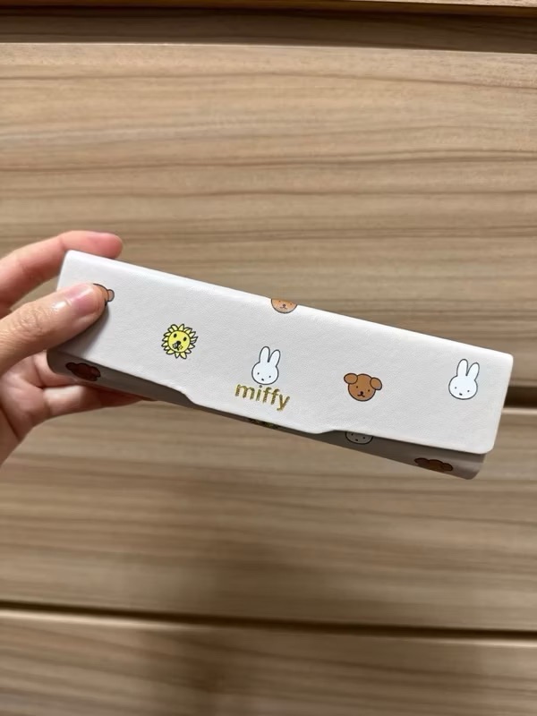 日本 Miffy 米飛兔眼鏡盒收納 薄型眼鏡盒