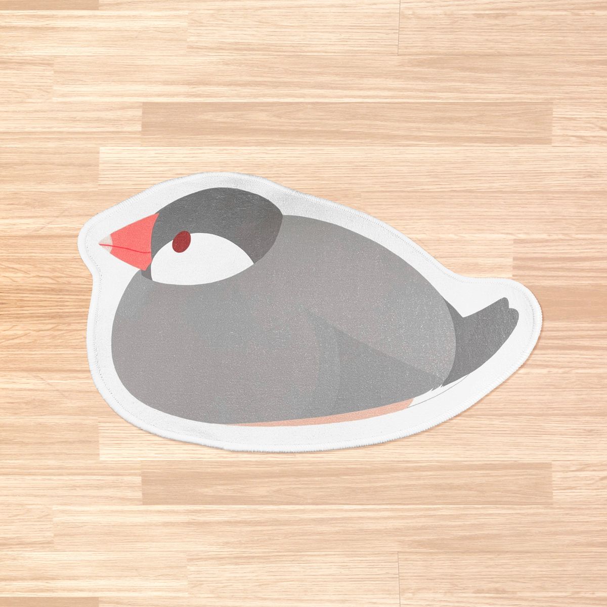 黑文鳥 白文鳥 止滑地毯 地墊┆暖茶文鳥町┆