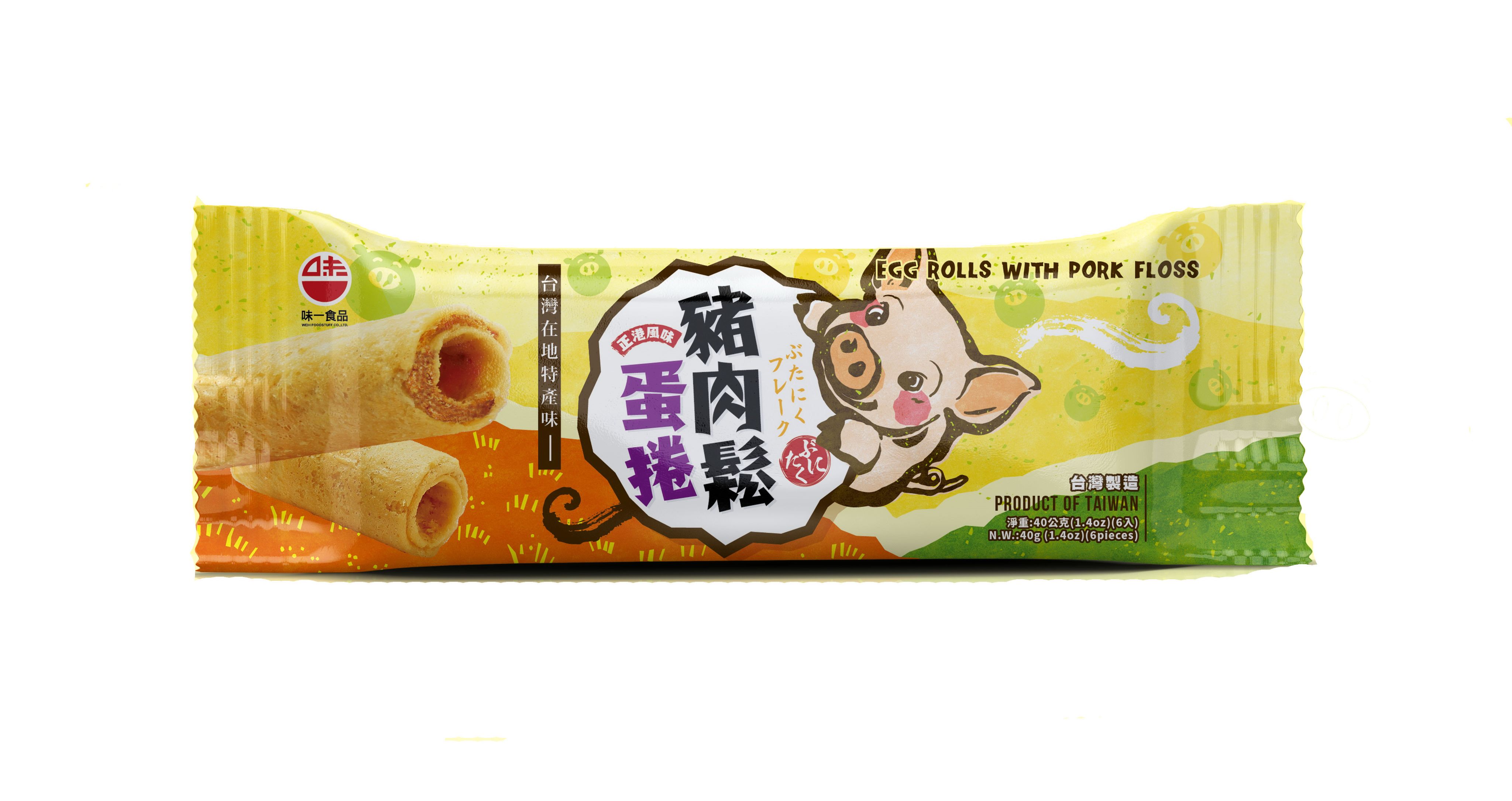 味一豬肉鬆蛋捲40G