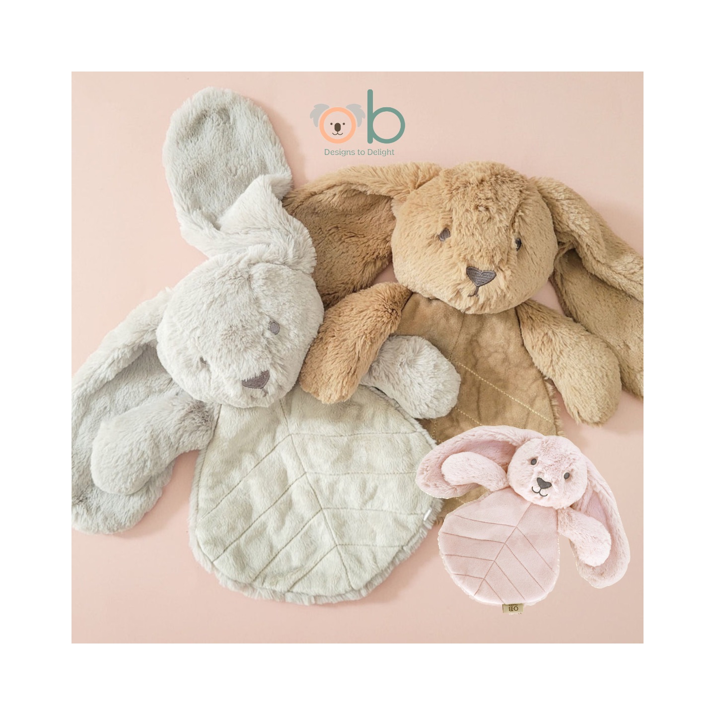 『出清』澳洲OB Designs 安撫巾 Baby Comforter