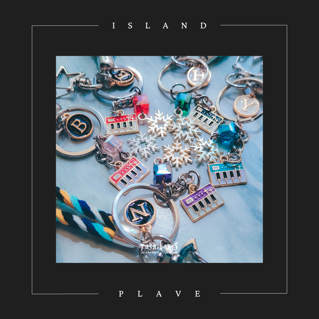 PLAVE🌌印象編繩吊飾（🏞️Island🎹❄️）