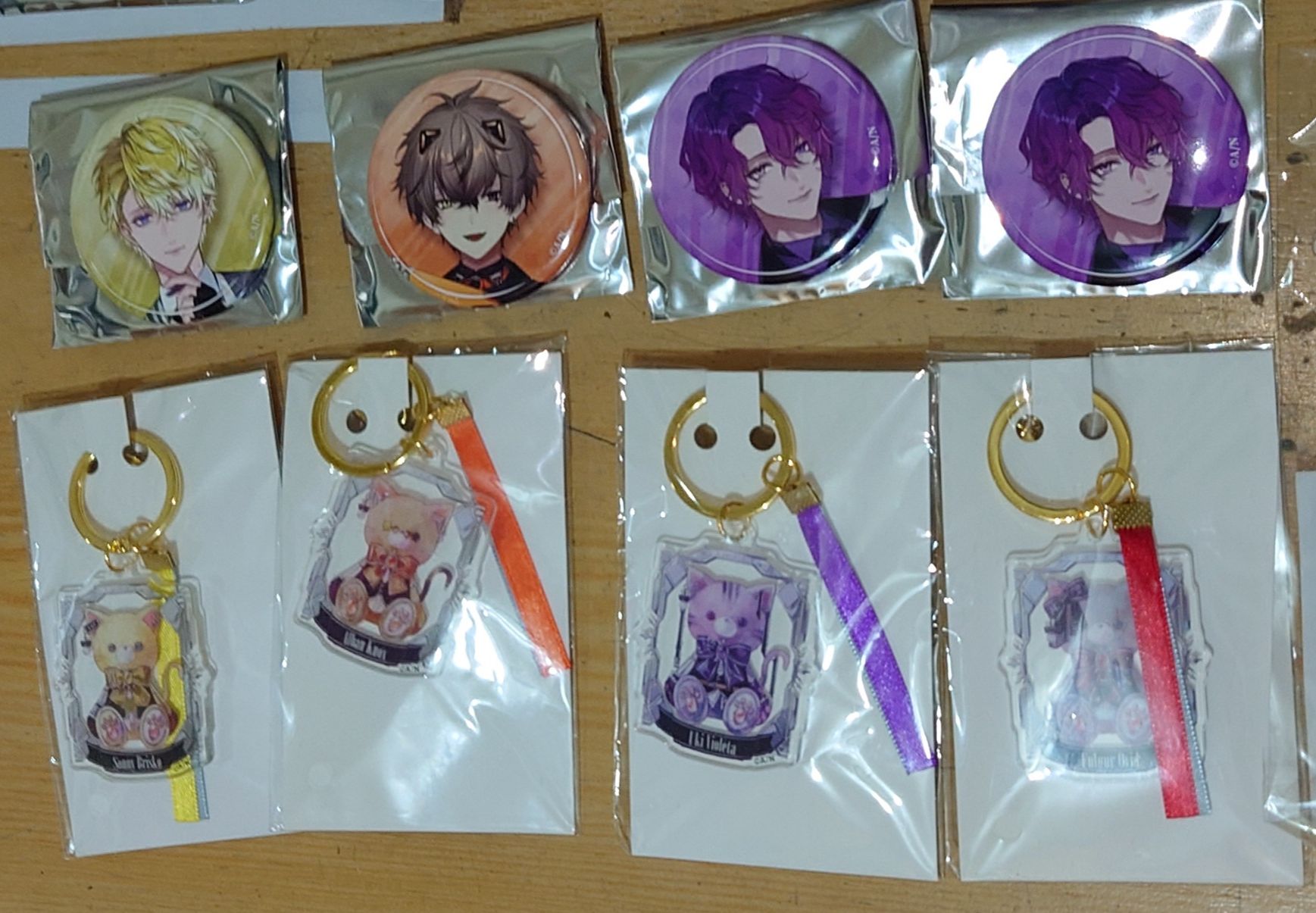 Noctyx一周年 吊飾 徽章