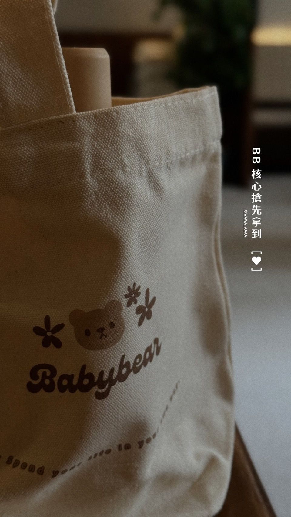＃𝘉𝘢𝘣𝘺𝘣𝘦𝘢𝘳 團隊提袋