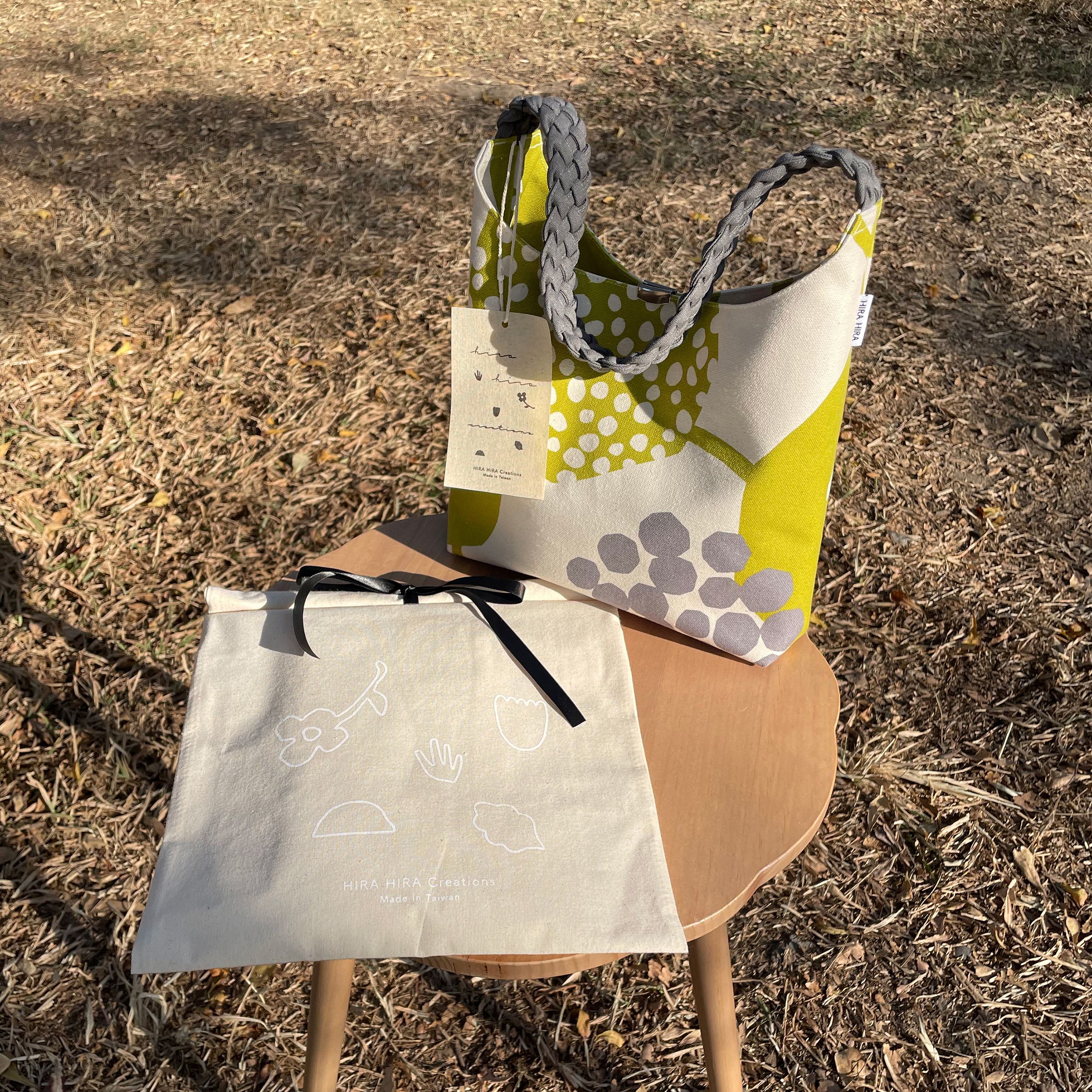 HIRA HIRA ✧ 編織提把肩背包