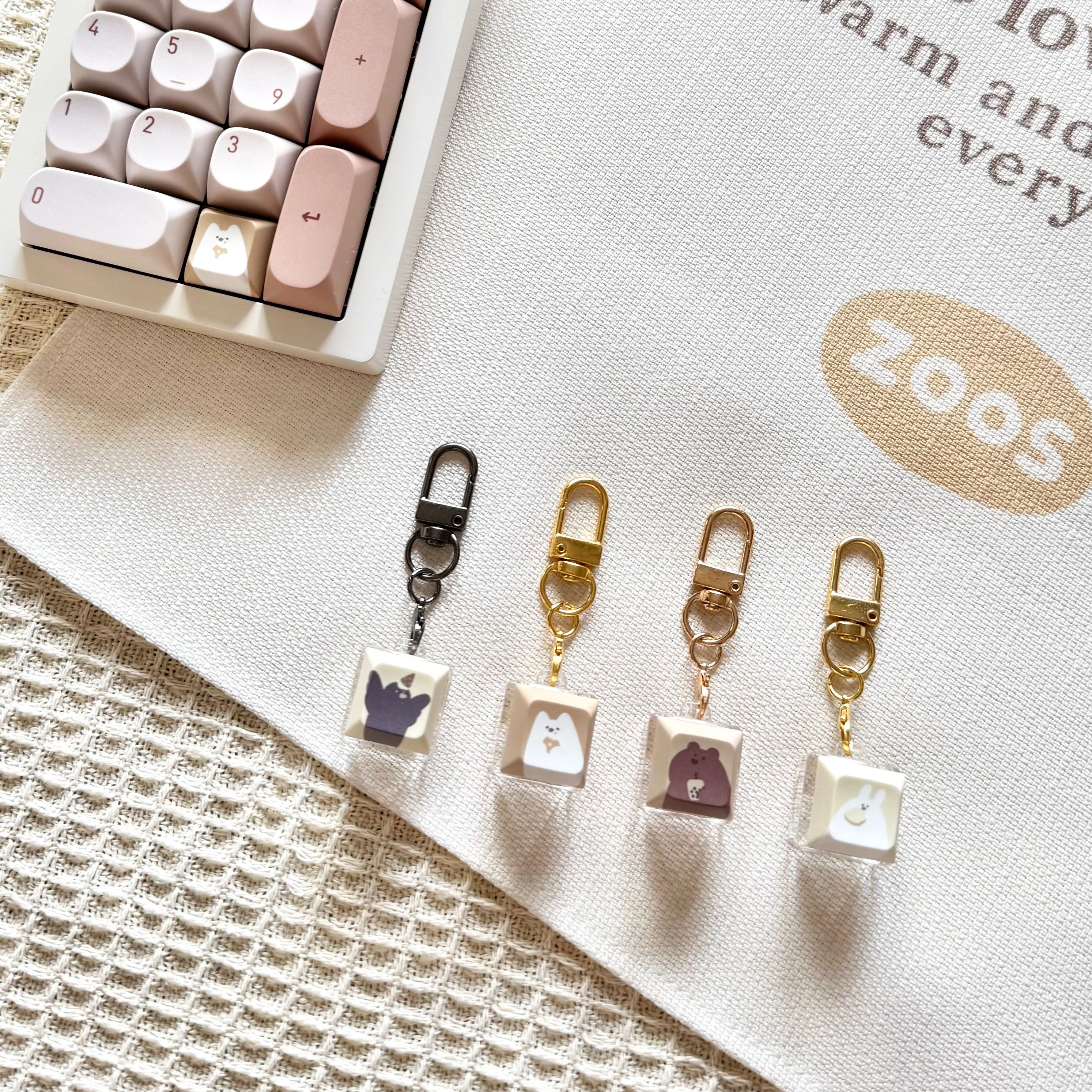 來點點心時間’ 紓壓按鍵吊飾 ✦New