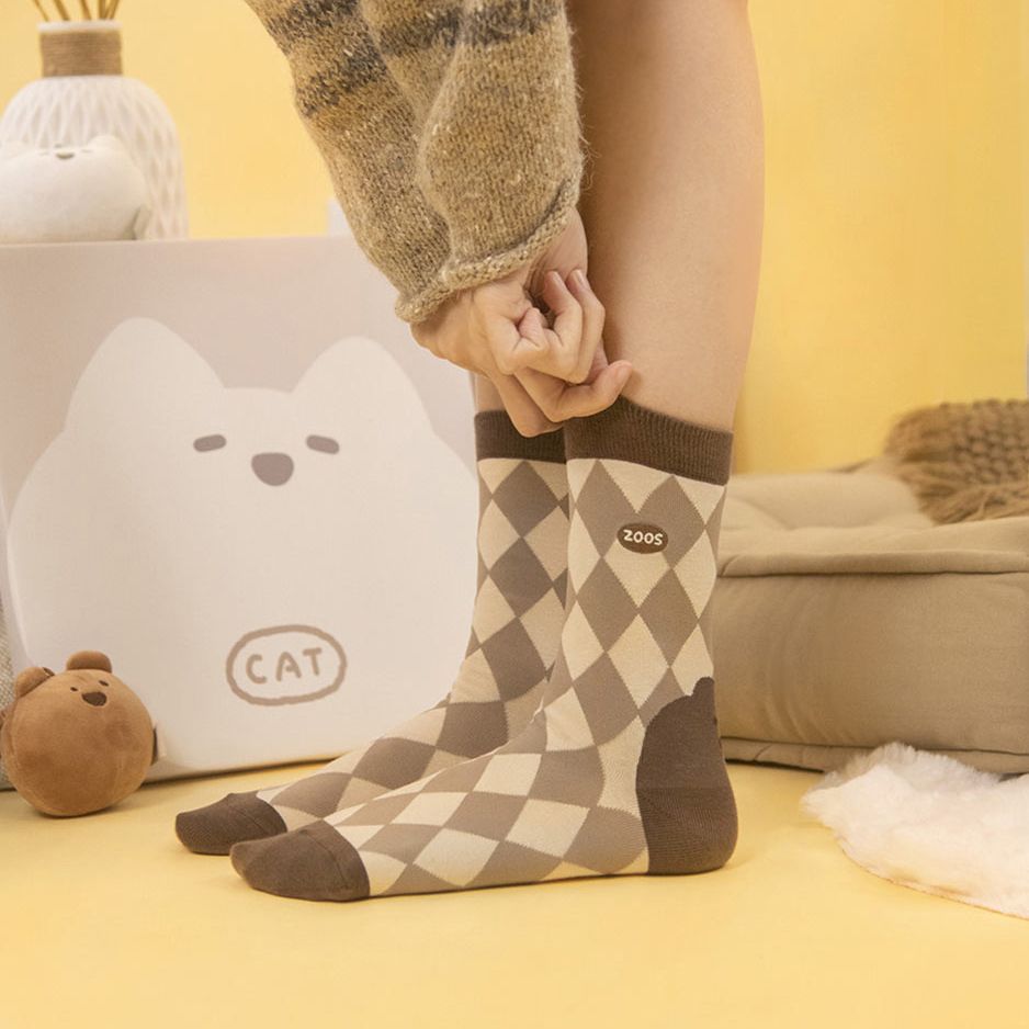 來點動物’中筒棉襪【聯名】