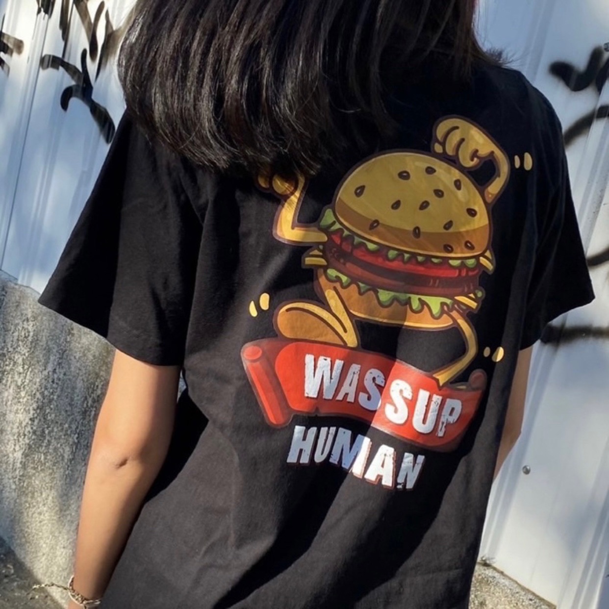 Wassup漢堡Tee