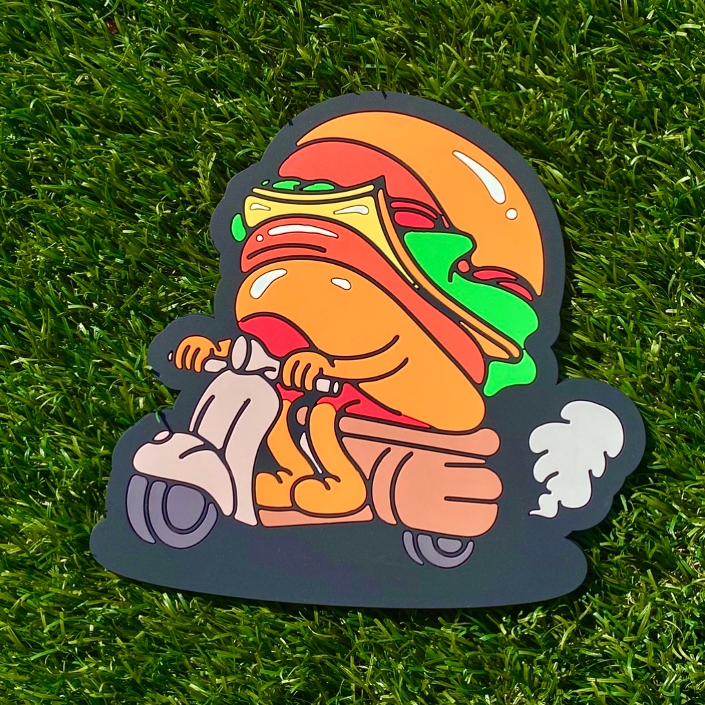 偉士牌漢堡隔熱墊