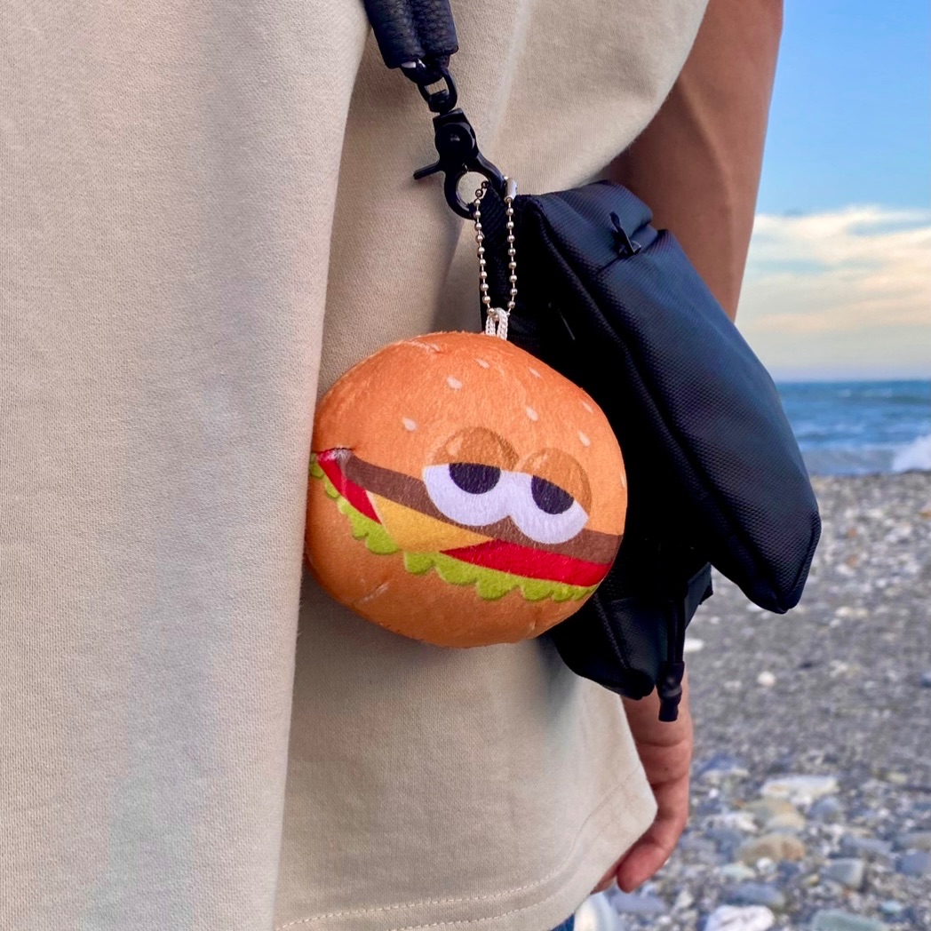 絨毛漢堡球（按了會叫）