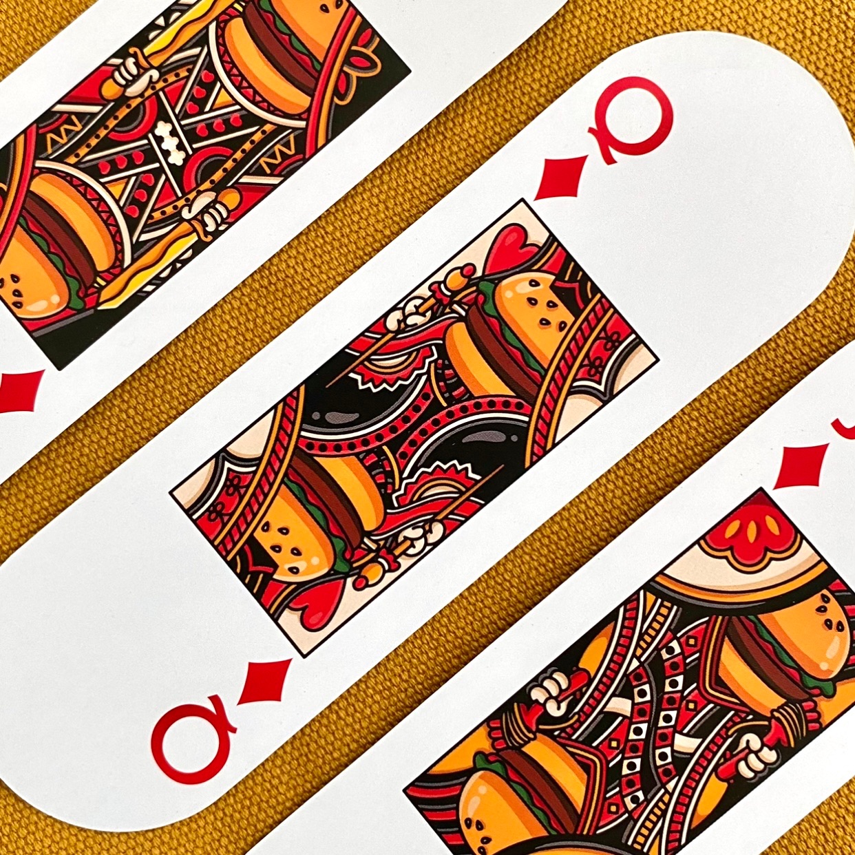 漢堡賭神撲克牌