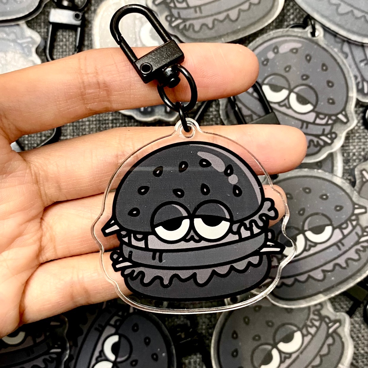 黑堡 壓克力鑰匙圈