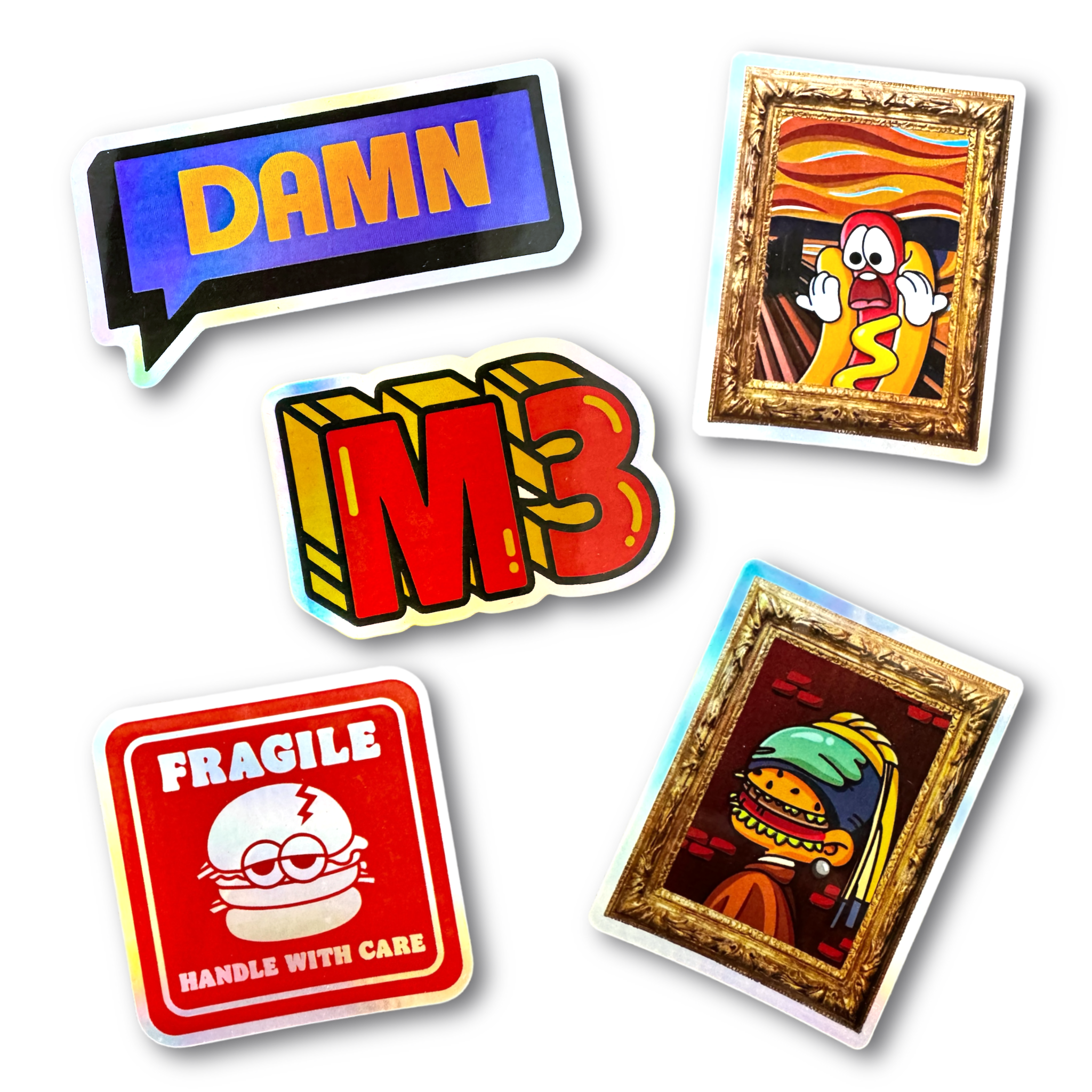 日頭防水單張貼紙