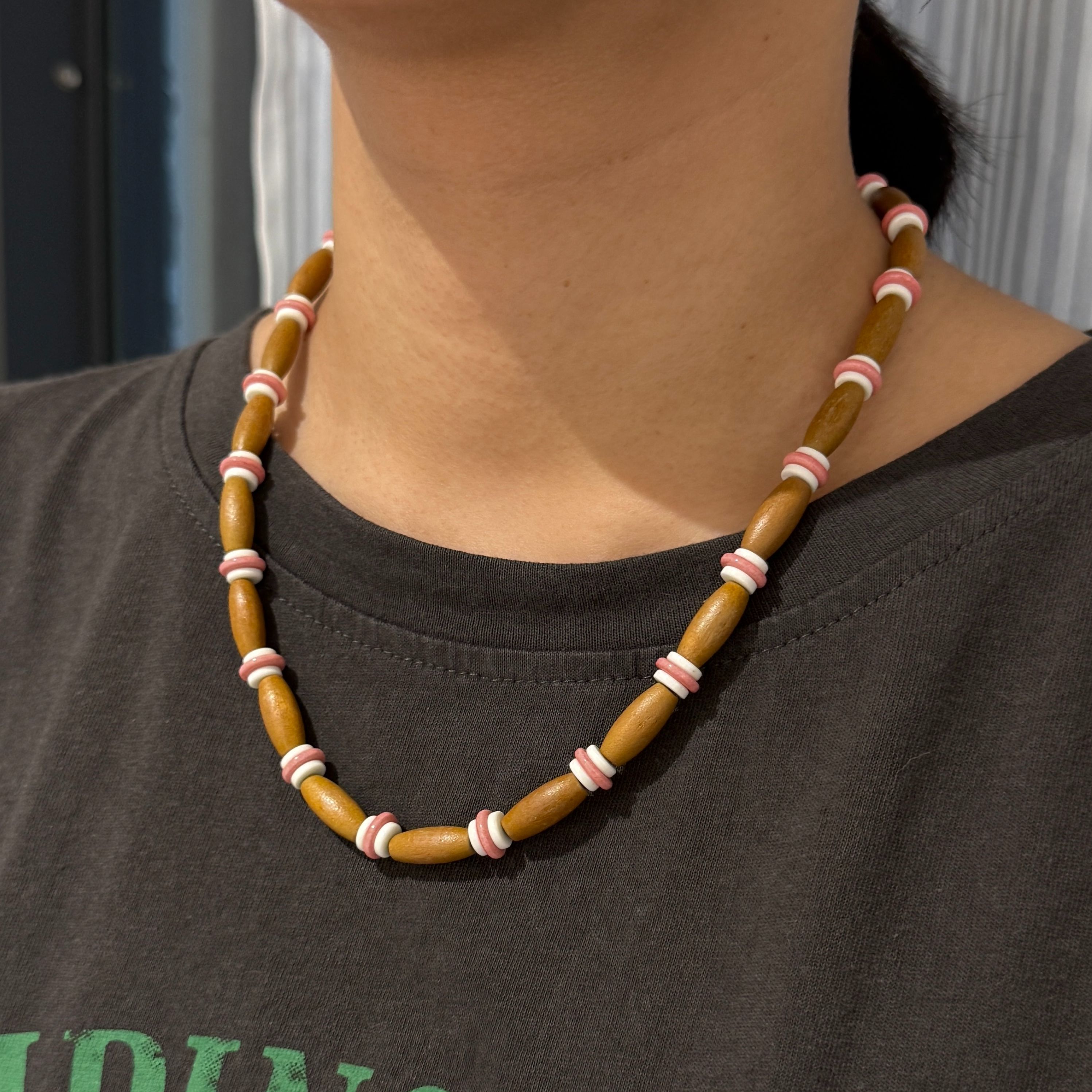 大亨堡木珠項鍊