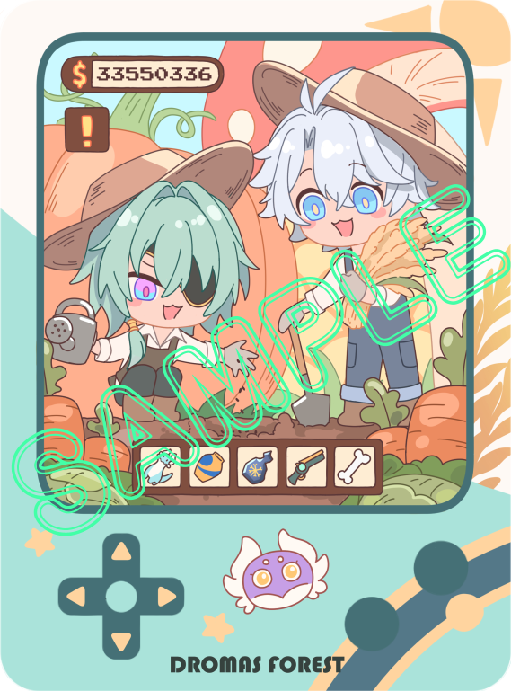 【崩壞:星穹鐵道-厄夏同人製品】遊戲機徽章