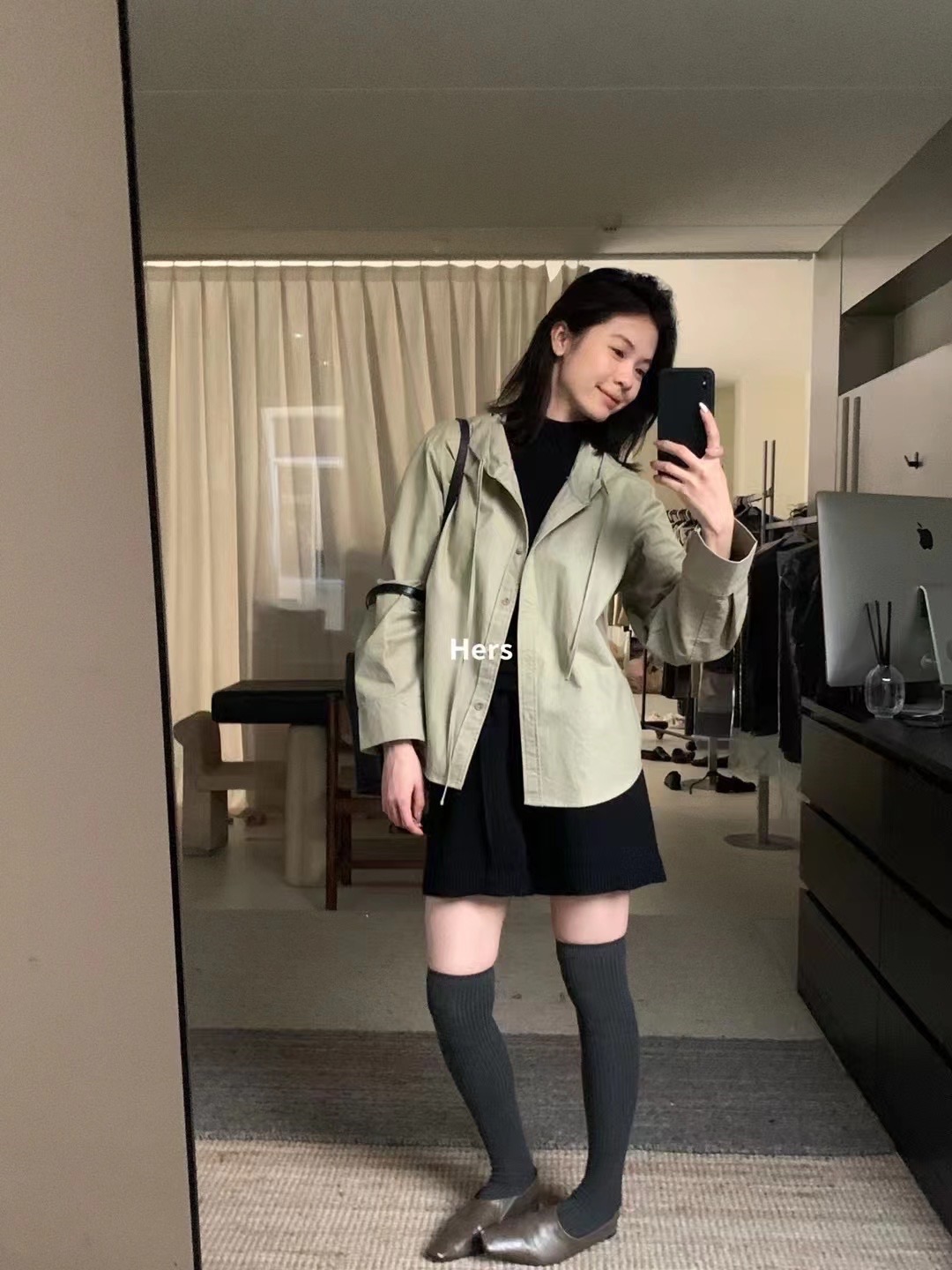 《清冷系》連帽襯衫外套🍂