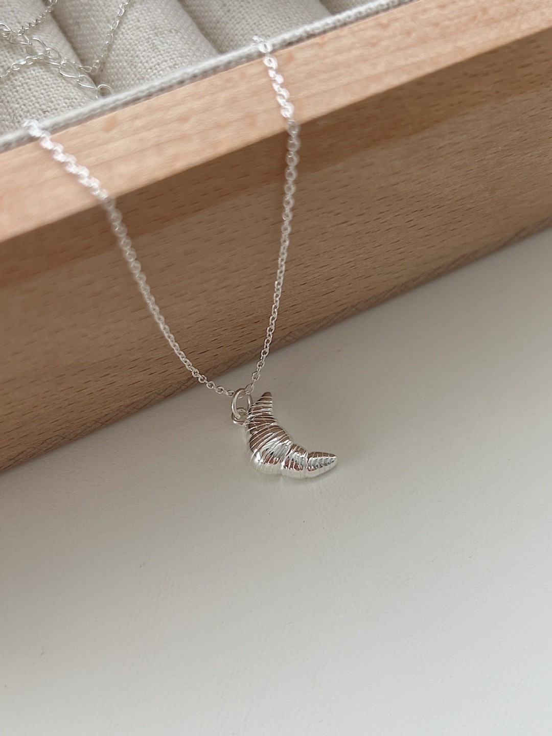 《休閒時光》mini 可頌項鍊🥐