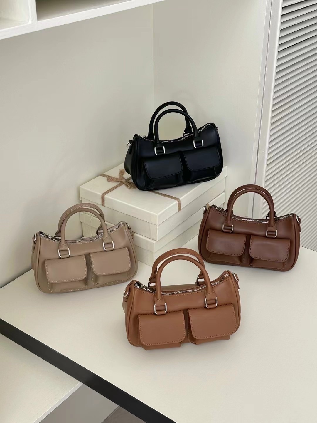 《超時尚》容量雙口袋機車包