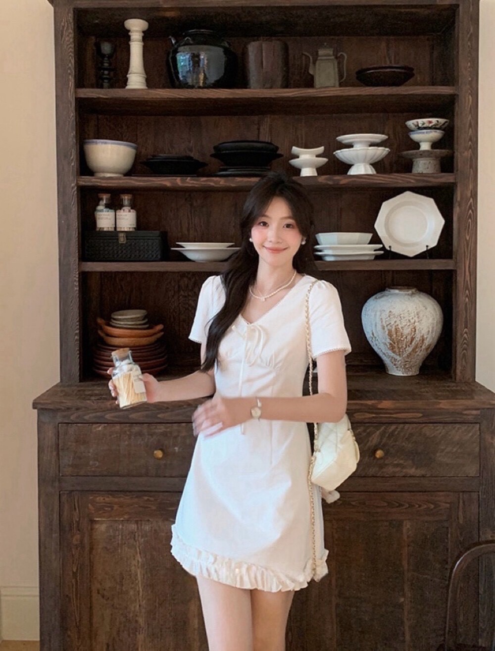 《人間寶藏》綁帶短洋