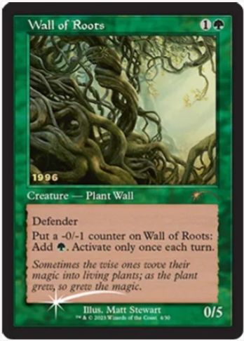 Wall of Roots - 30th Anniversary Promos