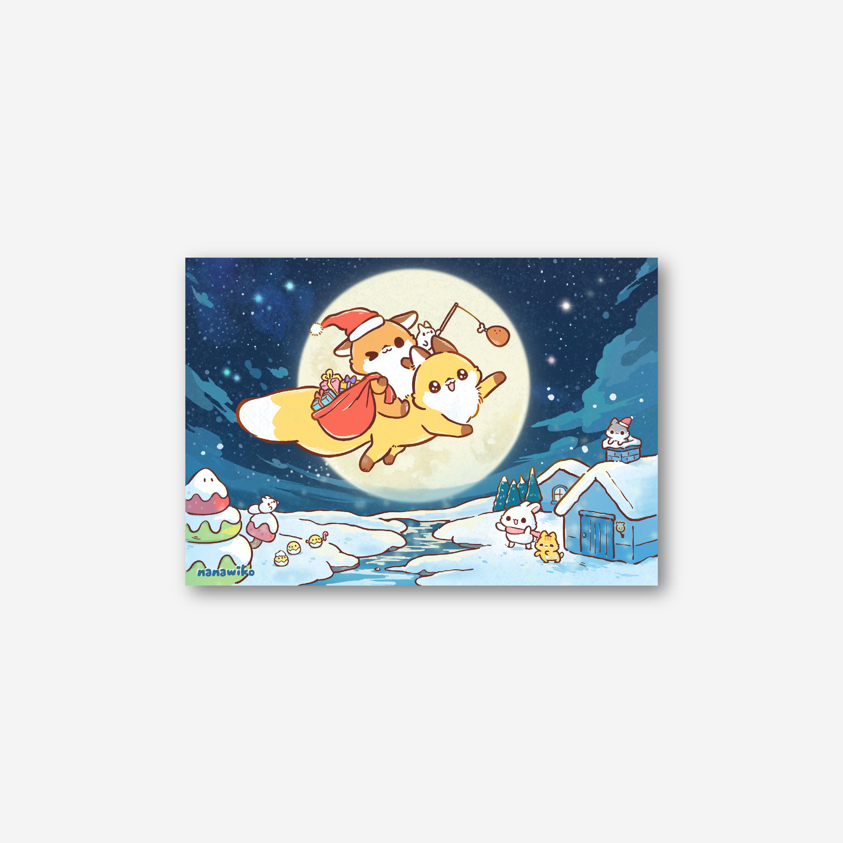 【娜娜葳葳Nanawiko】聖誕賀卡｜6款