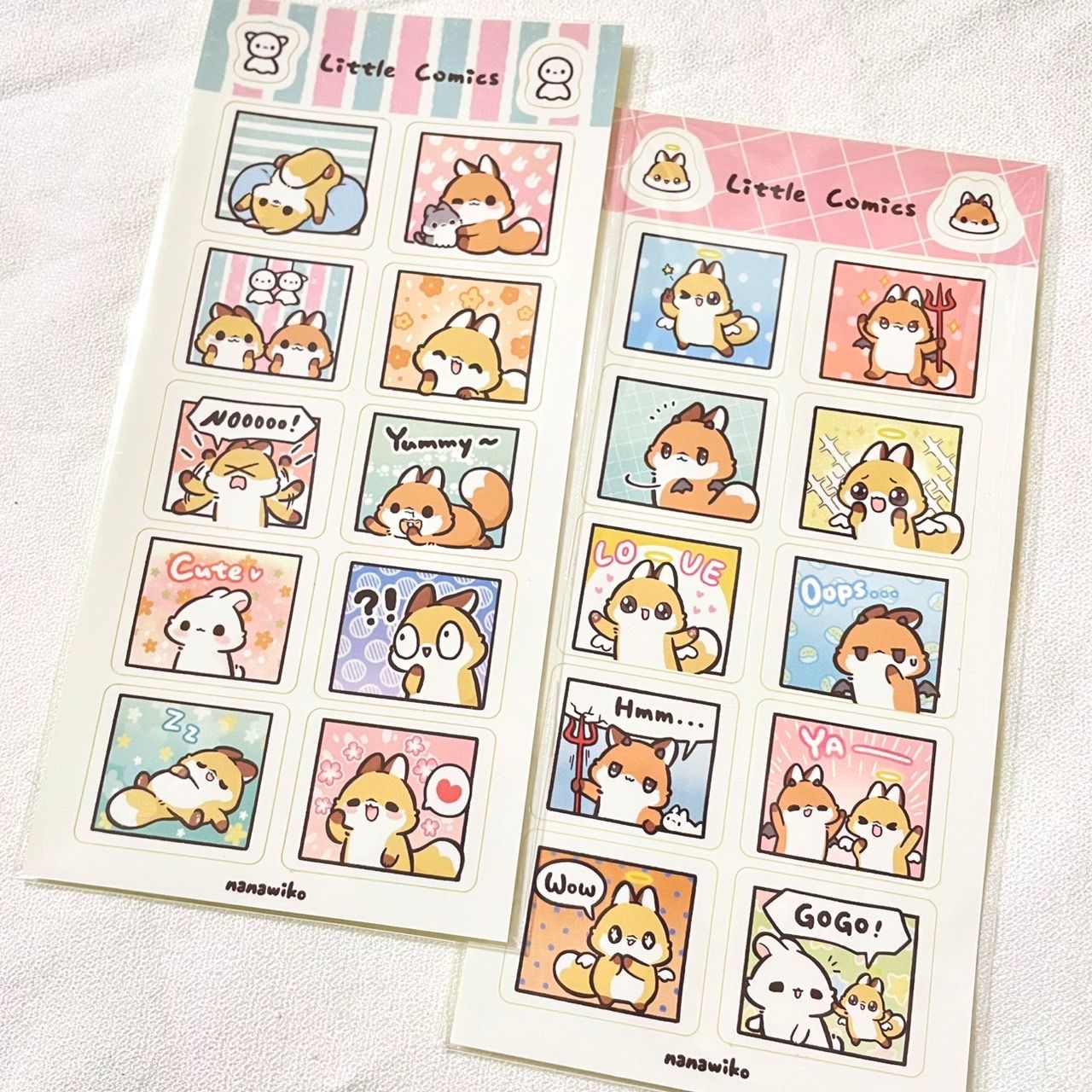 【娜娜葳葳Nanawiko】長形主題貼紙｜4款