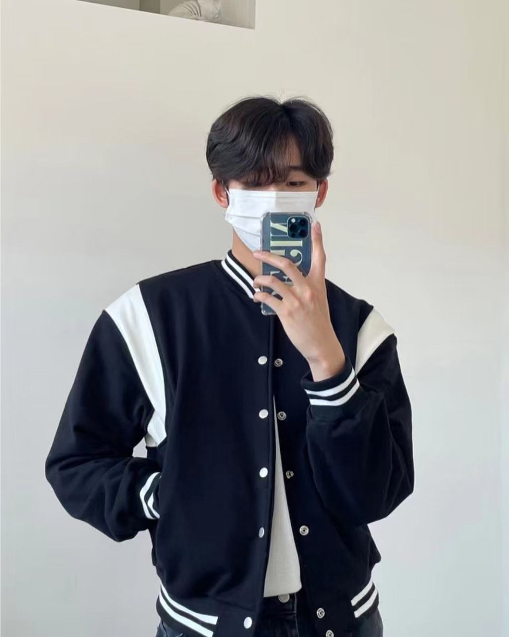 正韓 韓國潮牌店品牌 槍背帶外套 棒球外套 男女同款