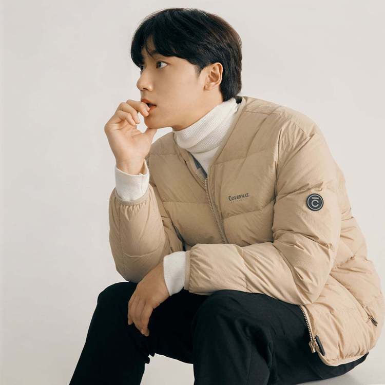 COVERNAT 李到硯同款 RDS 無領 輕量羽絨夾克