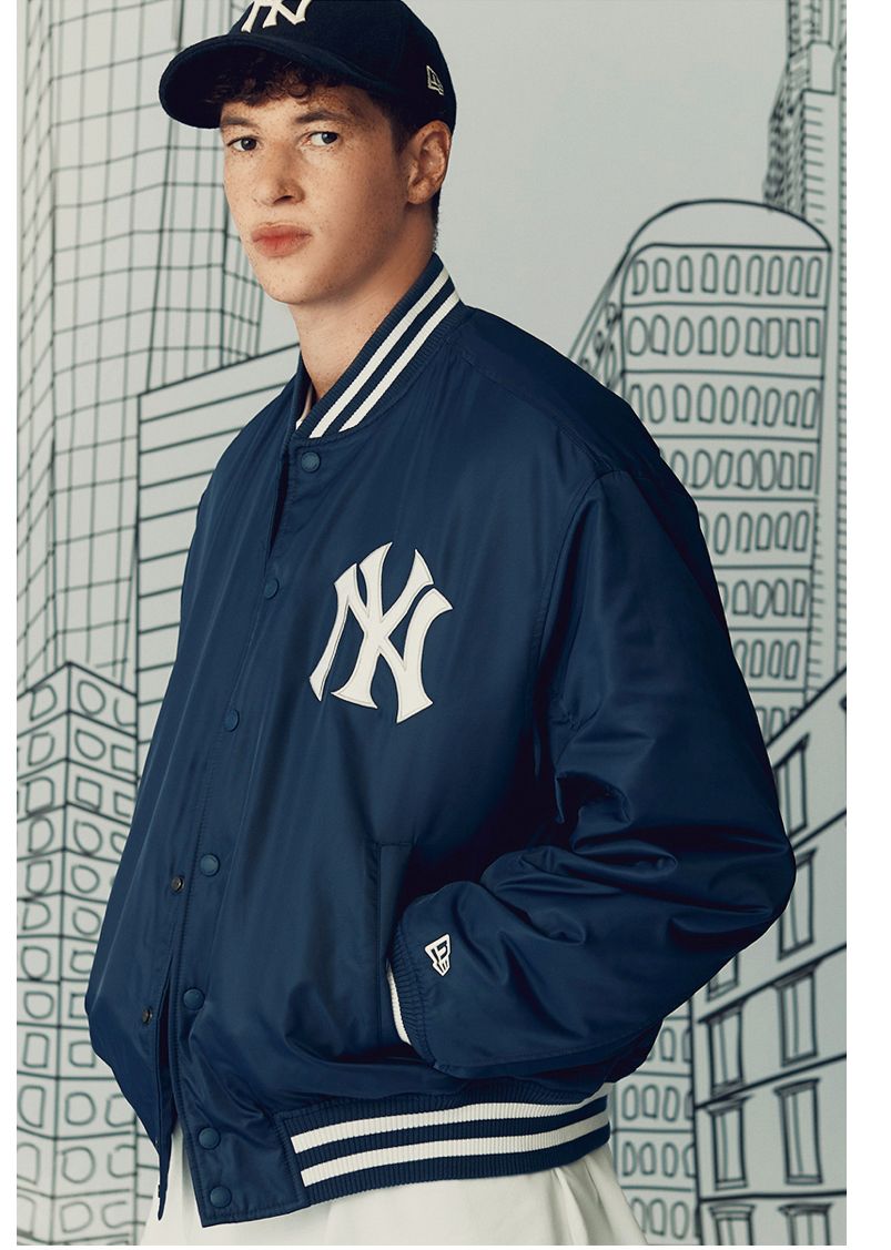 NEW ERA MLB 美國職棒大聯盟 棒球外套