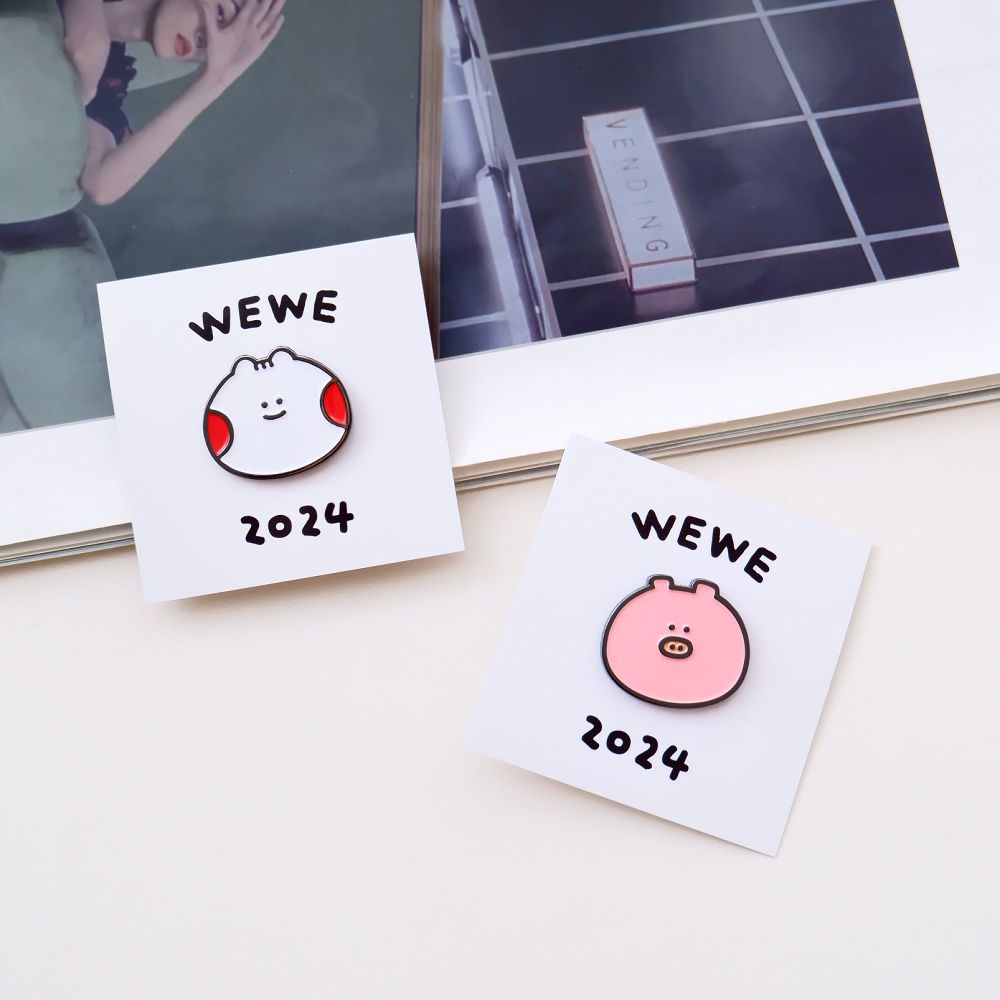 小喵we 金屬徽章