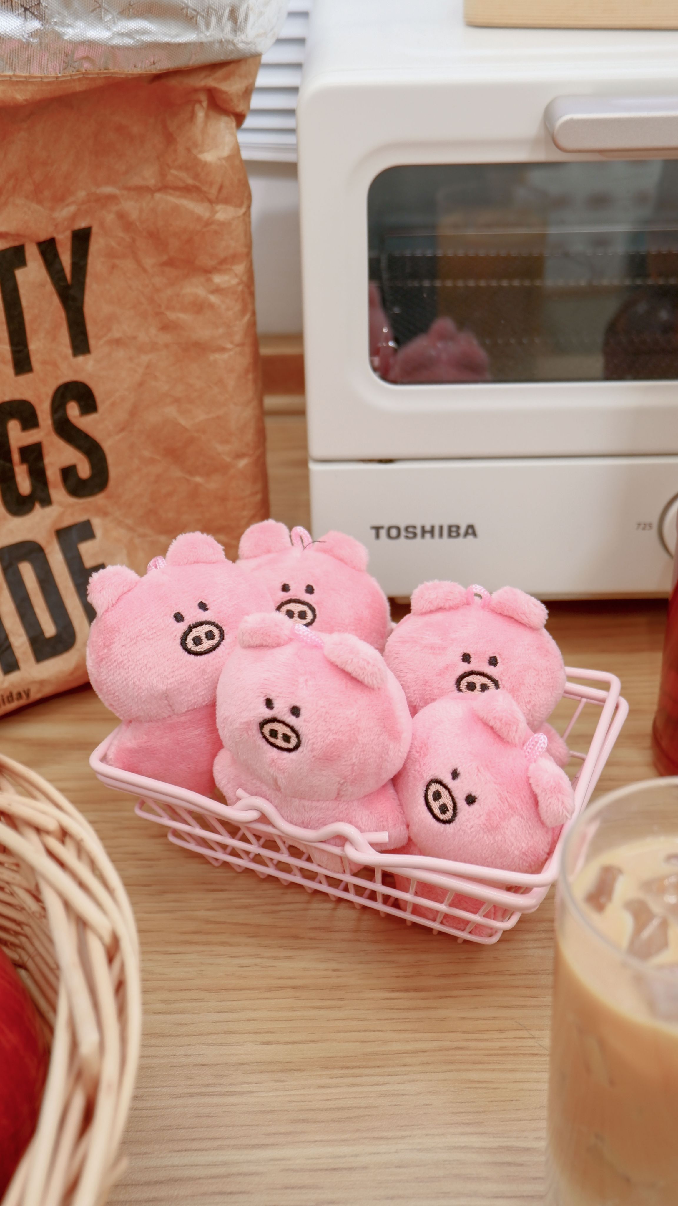 7cm豬比磁吸娃娃（吸力微弱）