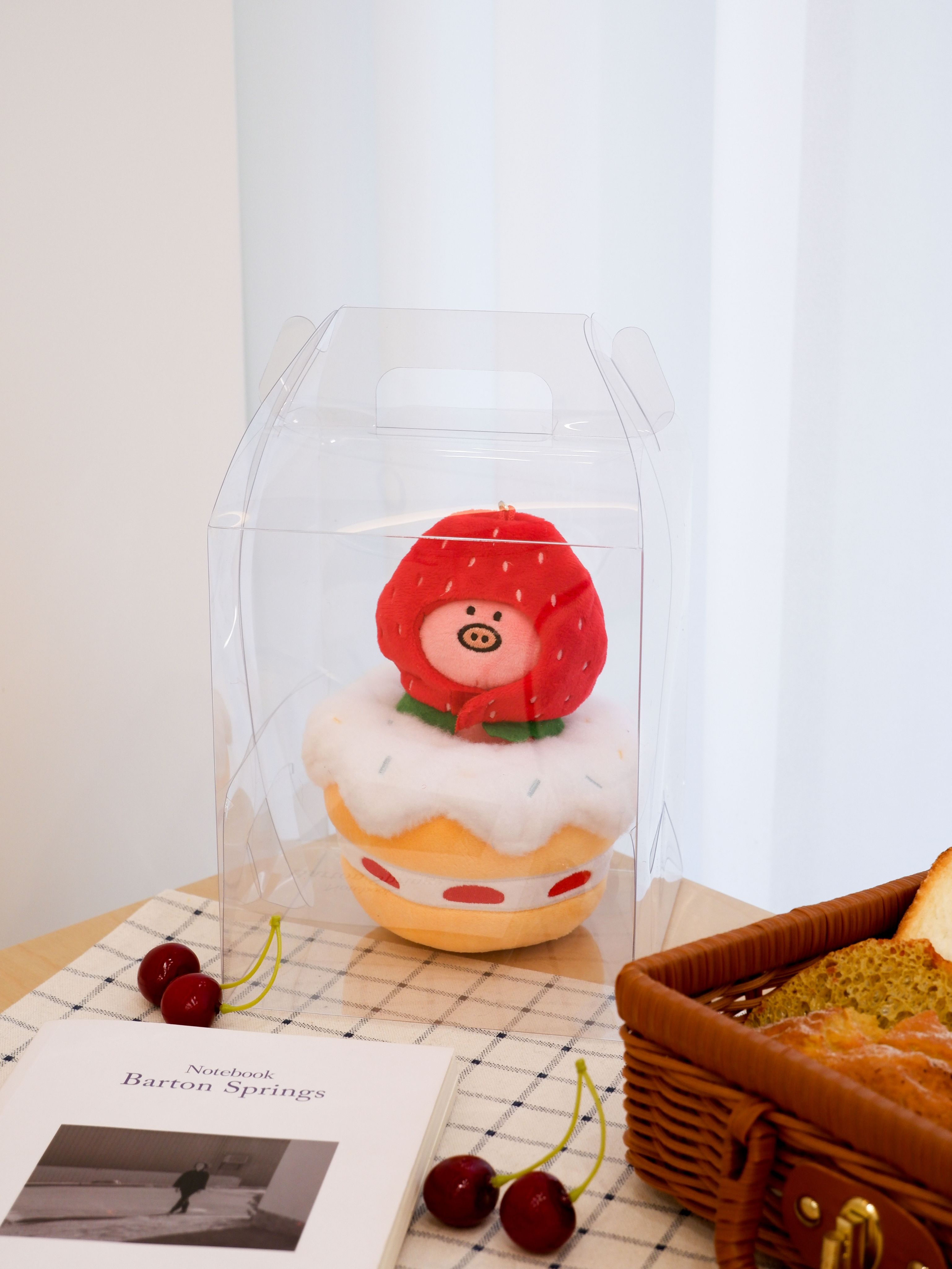 草莓蛋糕三件組 皆可拆開