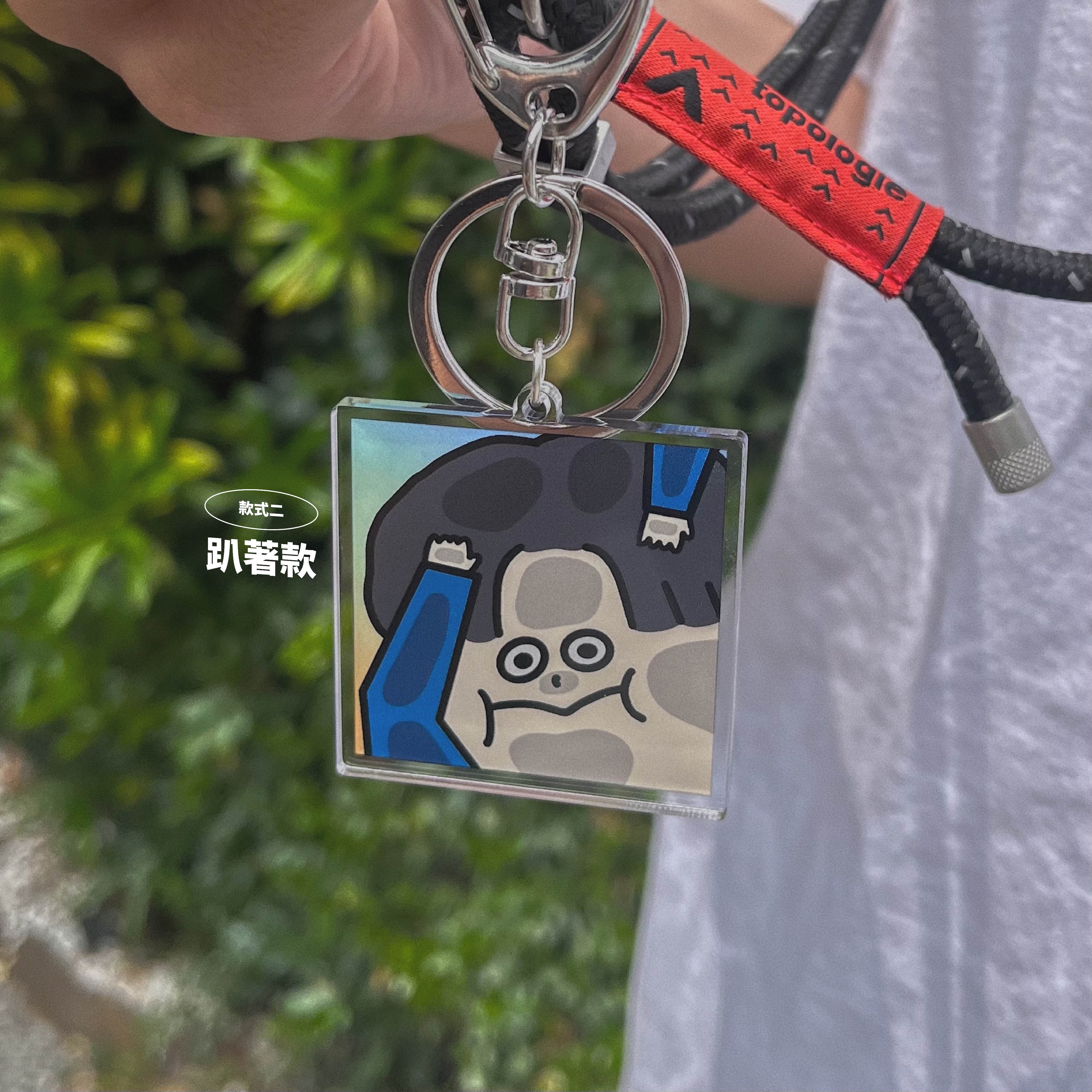 掛哪都可以的張嘴鑰匙圈