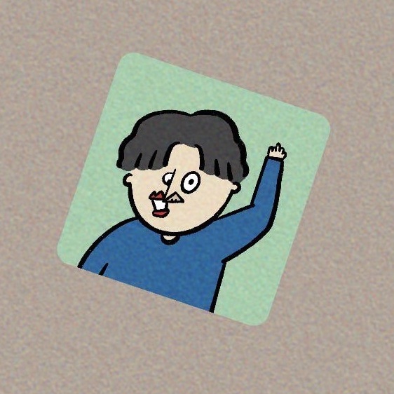 小嘴先生雷射貼紙