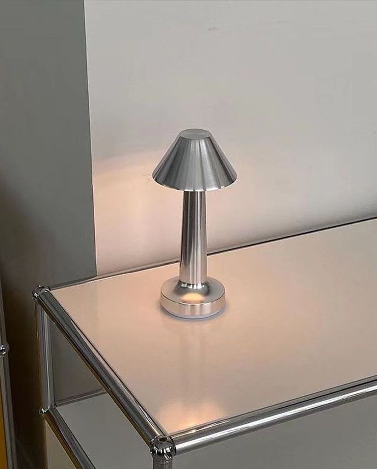 韓風 啞鈴 金屬檯燈