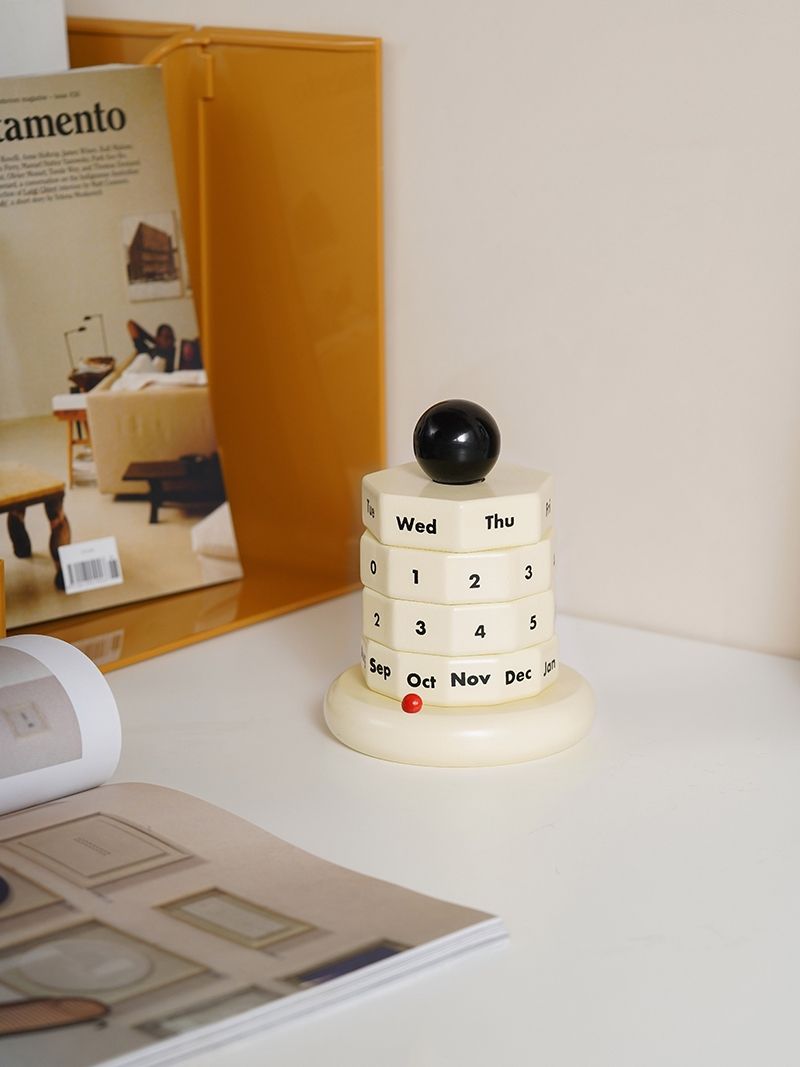 木質風 復古木製日曆