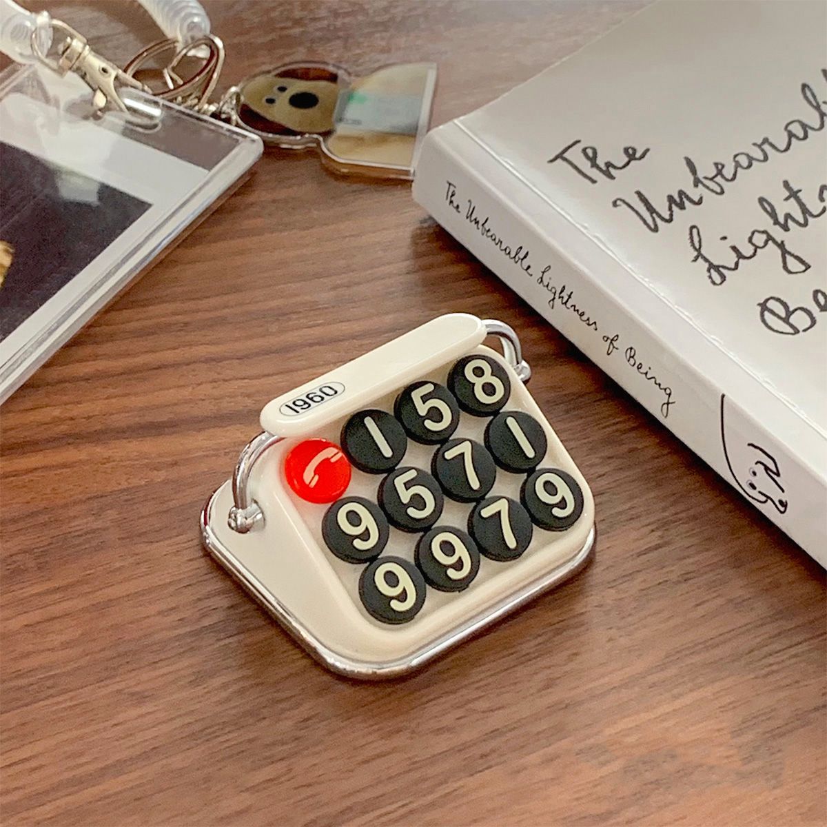 復古風 臨時停車號碼牌 創意打字機 挪車電話