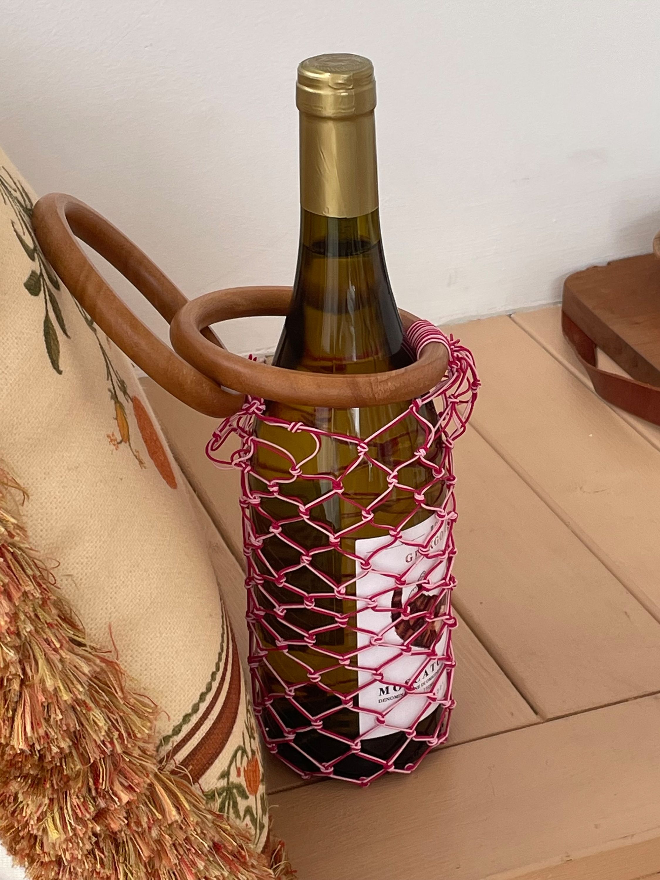 手工編織 鬆緊 保溫茶杯 酒袋套