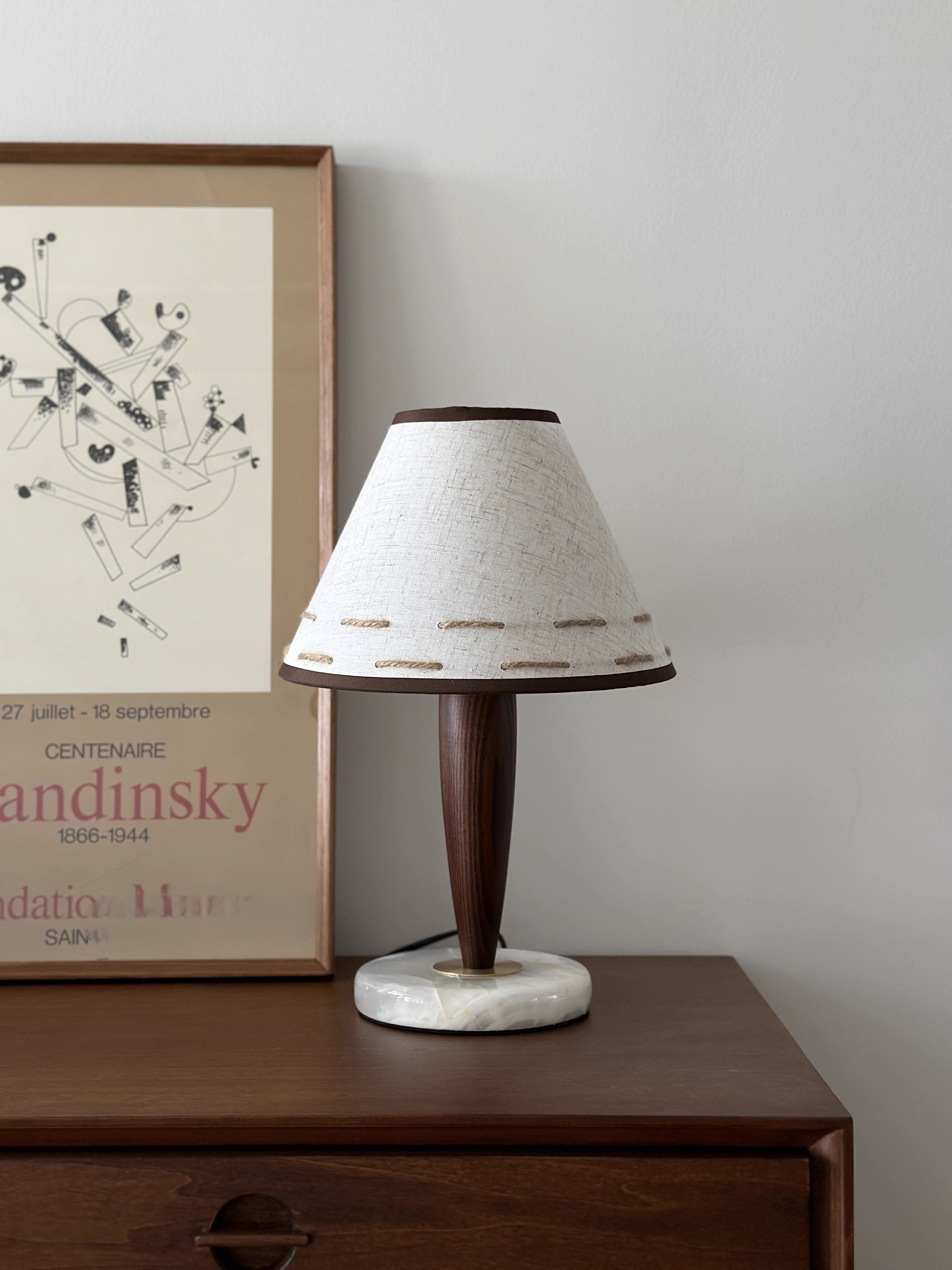 侘寂風 實木檯燈 禪意檯燈