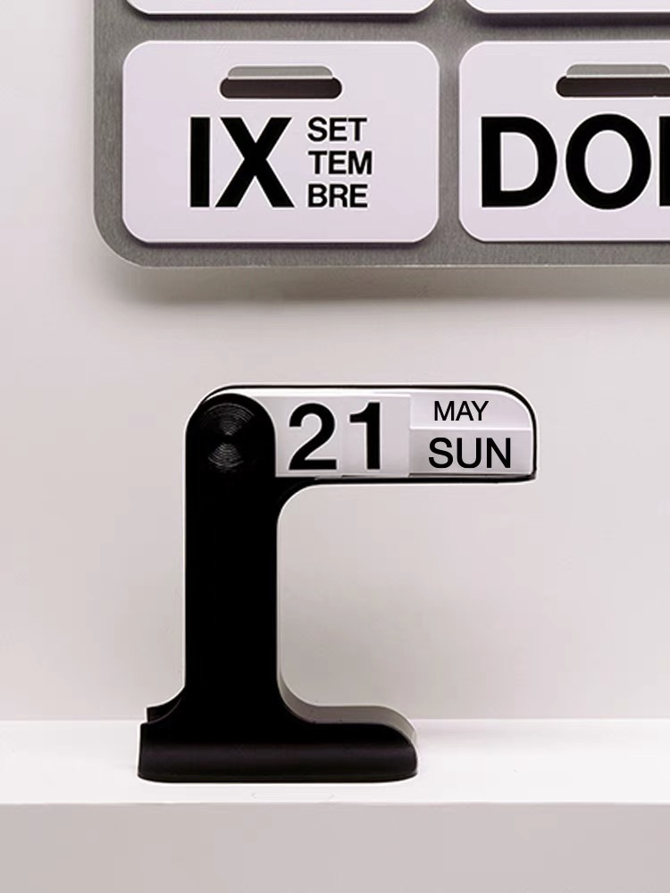 中古風 桌面日曆 翻頁桌曆 辦公文具