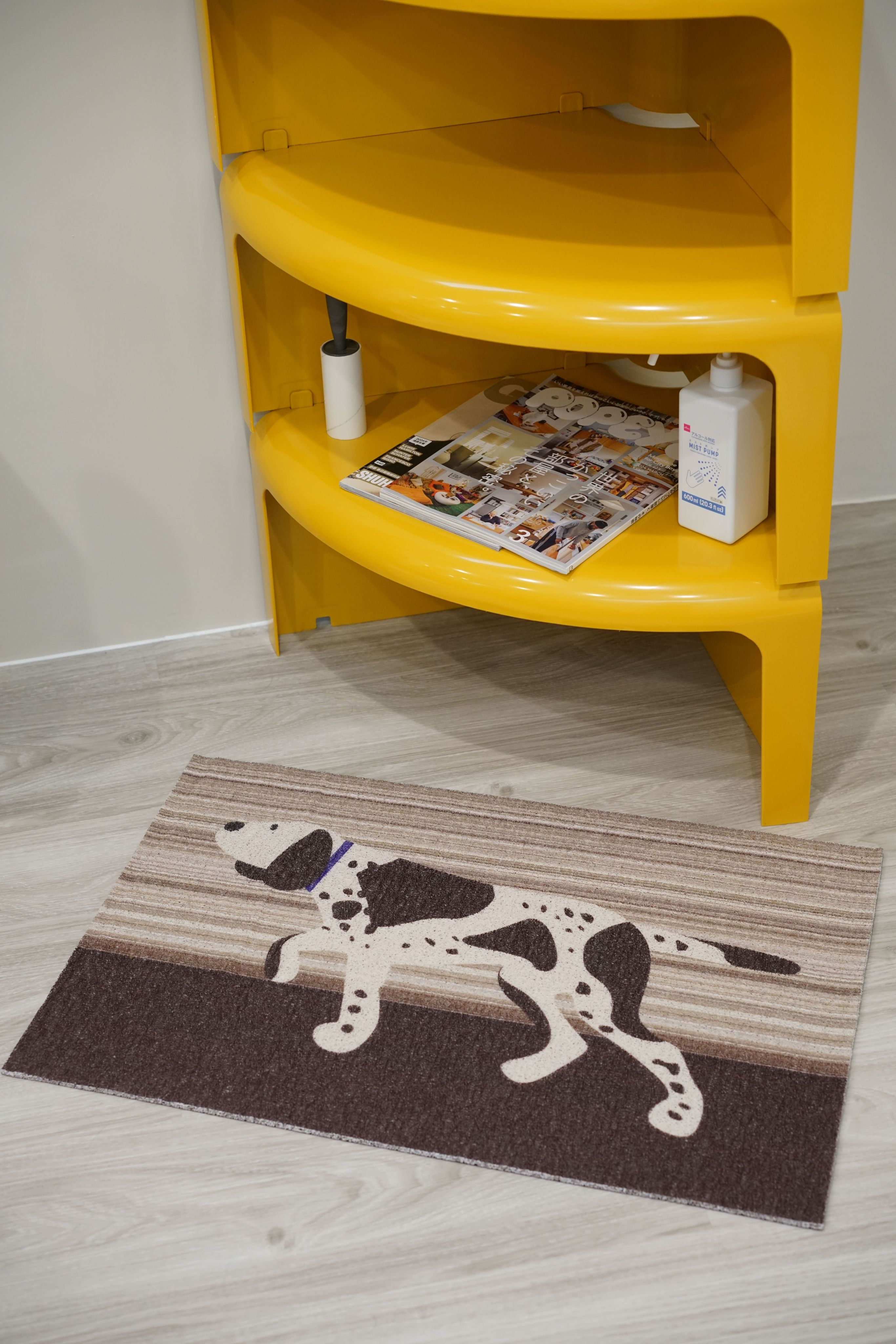 斑點狗 入戶門墊 門口玄關 絲圈墊