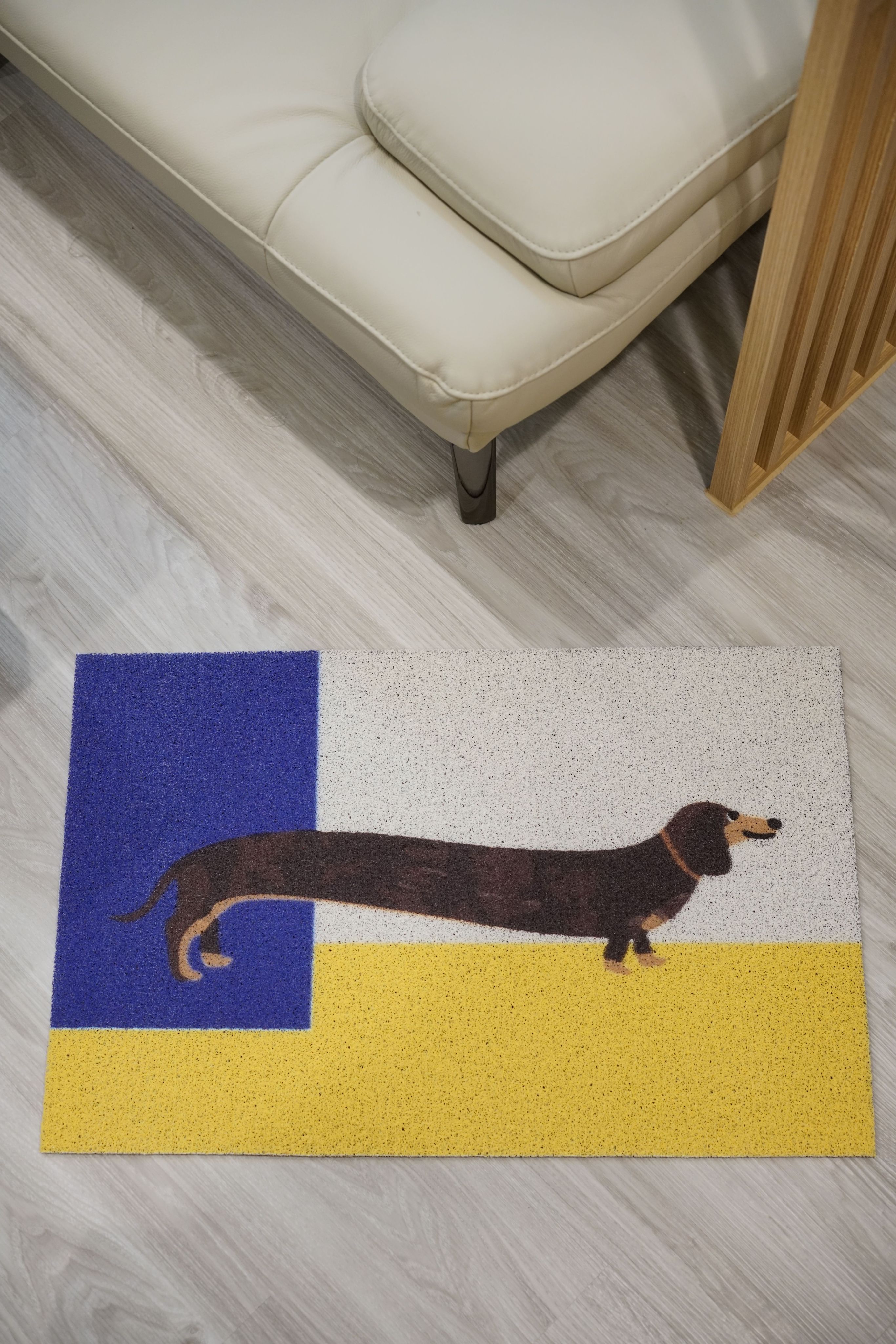 臘腸狗狗 入戶門墊 門口玄關 絲圈墊